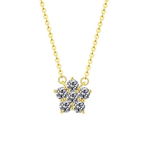 luxury paved cubic zirconia five-pointe pendant necklaces rose gold color caystal jewelry bridesmaid gifts dropshipping, Silver
luxury paved cubic zirconia five-pointe pendant necklaces rose gold color caystal jewelry bridesmaid gifts dropshipping, Silver