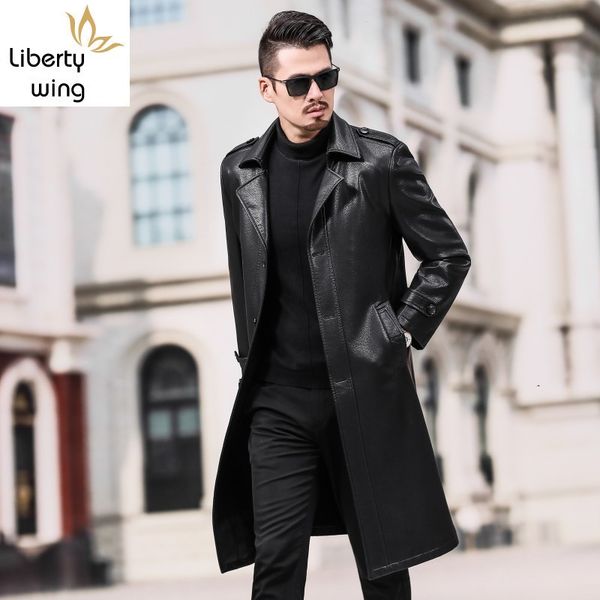 pu leather mens fake fur liner trench winter new fashion medium length thick warm coats plus size streetwear, Tan;black
pu leather mens fake fur liner trench winter new fashion medium length thick warm coats plus size streetwear, Tan;black