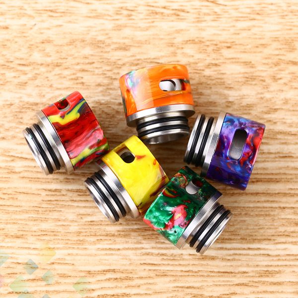 2019 Airflow Drip Tip Epoxy Resin SS Drip Tips 810 Adjustable Air Flow Control Mouthpieces for 810 Atomizers TFV8 Big Baby DHL Free
2019 Airflow Drip Tip Epoxy Resin SS Drip Tips 810 Adjustable Air Flow Control Mouthpieces for 810 Atomizers TFV8 Big Baby DHL Free
