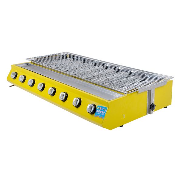 camp kitchen eight-head gas grill liquefied bbq machine commercial roast fish and shell roasting
camp kitchen eight-head gas grill liquefied bbq machine commercial roast fish and shell roasting
