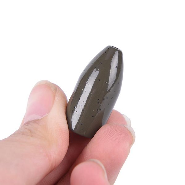 2 pcs fishing sinker tungsten worm weight flipping weight fishing lure accessory 4 styles
2 pcs fishing sinker tungsten worm weight flipping weight fishing lure accessory 4 styles