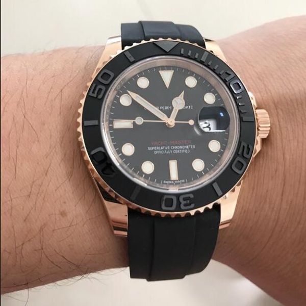 2019 luxury watch yacht master ceramic bezel mechanical stainless steel automatic movement men mens sports watch watches, Slivery;brown
2019 luxury watch yacht master ceramic bezel mechanical stainless steel automatic movement men mens sports watch watches, Slivery;brown