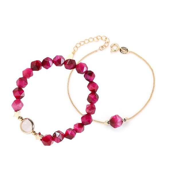 bracelet female simple style natural crystal tiger eye bracelet young heart girlfriends accessories gift, Black
bracelet female simple style natural crystal tiger eye bracelet young heart girlfriends accessories gift, Black