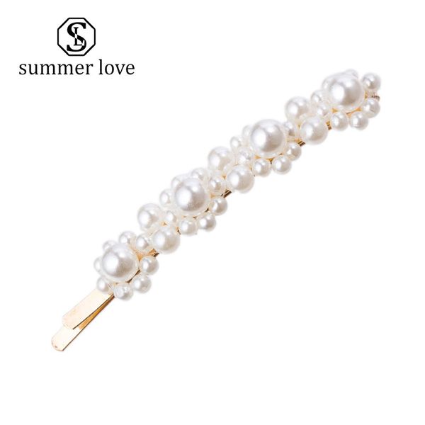2019 new arrival pearl hair clip ponytail for women fashion barrette beautiful hairpins accessories korean hair clip crystal elegant hairpin, Golden;silver
2019 new arrival pearl hair clip ponytail for women fashion barrette beautiful hairpins accessories korean hair clip crystal elegant hairpin, Golden;silver