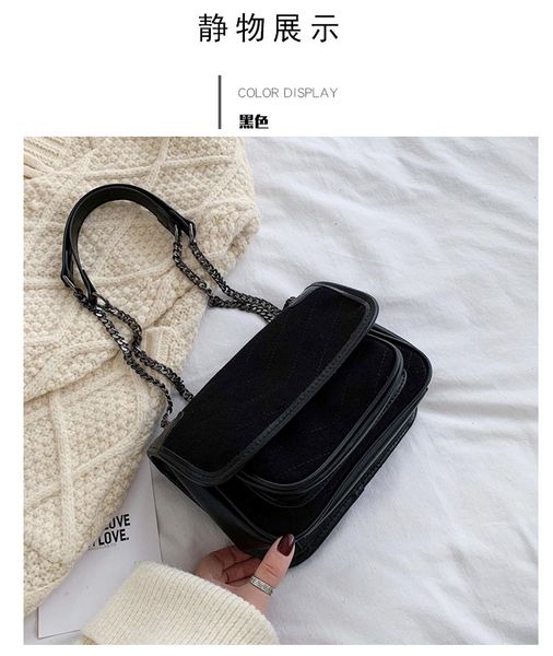 2019 women suede shoulder bags vintage chain cross body bags for girls casual women shopping drop shipping mn1606
2019 women suede shoulder bags vintage chain cross body bags for girls casual women shopping drop shipping mn1606
