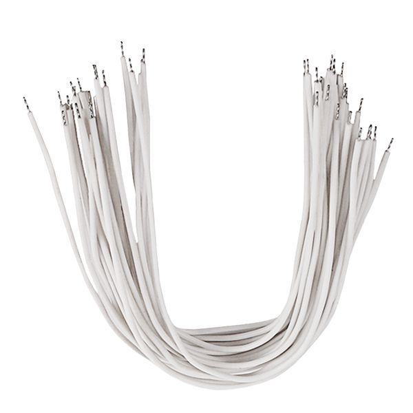 20 pieces single core pickup wires line interior connecting cable for electric guitar bass, white
20 pieces single core pickup wires line interior connecting cable for electric guitar bass, white