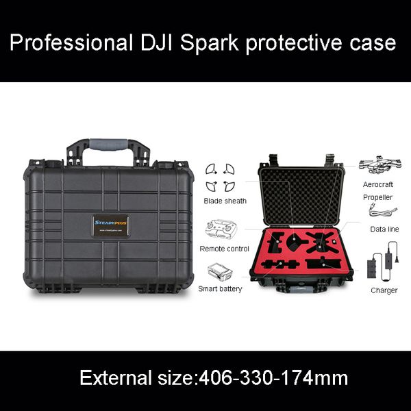 professional customization dji spark all-around suit safety box suitcase protective box protection case watertight caisson
professional customization dji spark all-around suit safety box suitcase protective box protection case watertight caisson