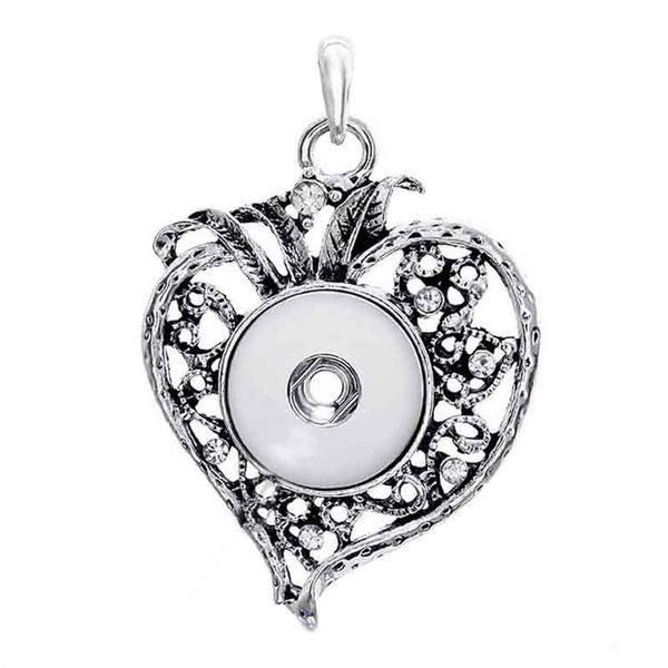fashion interchangeable metal heart ginger crystal necklace 160 fit 18mm snap button pendant necklace charm jewelry for women gift, Silver
fashion interchangeable metal heart ginger crystal necklace 160 fit 18mm snap button pendant necklace charm jewelry for women gift, Silver