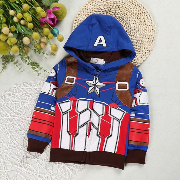 2017 spring jacket autumn boys hoodies coat jackets fashion boys spiderman coats for children jackets outerwear kids clothes, Blue;gray
2017 spring jacket autumn boys hoodies coat jackets fashion boys spiderman coats for children jackets outerwear kids clothes, Blue;gray