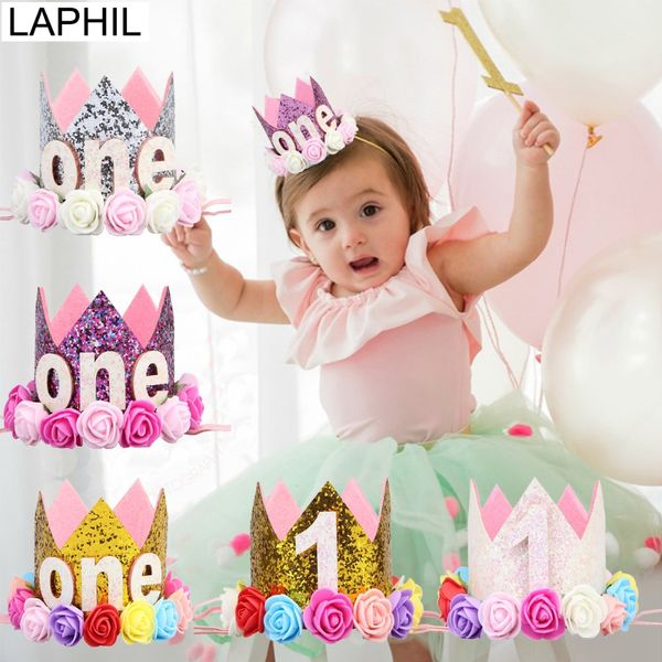 laphil baby 1st birthday party hats pink flower princess crown for kids happy first birthday decoration i am one 1 year supplies
laphil baby 1st birthday party hats pink flower princess crown for kids happy first birthday decoration i am one 1 year supplies
