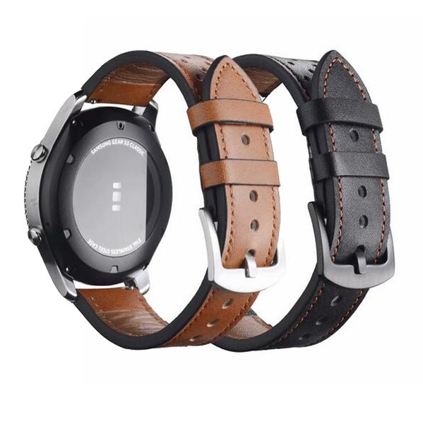 22mm watch band genuine leather loop for samsung gear s3 frontier classic strap huami amazfit pace stratos 2/1 watchband, Black;brown
22mm watch band genuine leather loop for samsung gear s3 frontier classic strap huami amazfit pace stratos 2/1 watchband, Black;brown