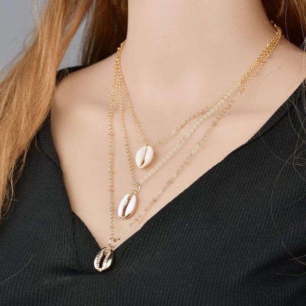 new accessories fashion natural shell handmade necklace women's multilayer necklace jewelry, Silver
new accessories fashion natural shell handmade necklace women's multilayer necklace jewelry, Silver
