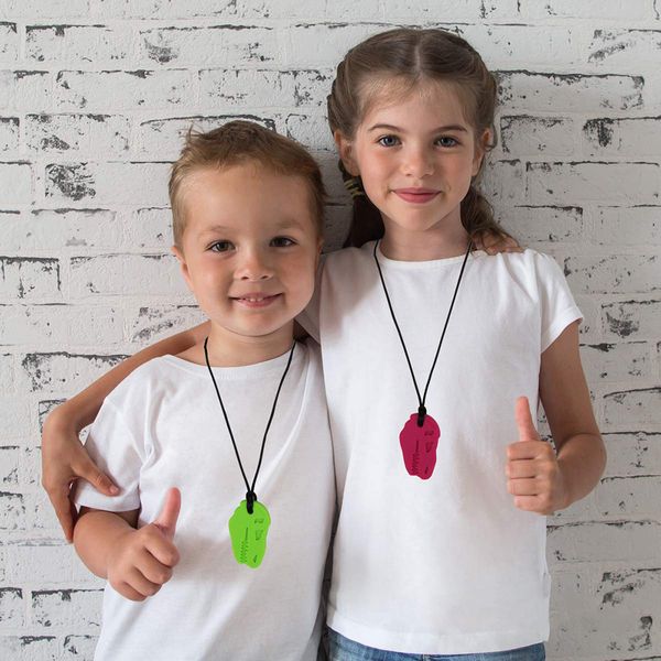 sensory chew necklace teether silicone chewing toys teething chewy necklaces for baby boys and girls
sensory chew necklace teether silicone chewing toys teething chewy necklaces for baby boys and girls