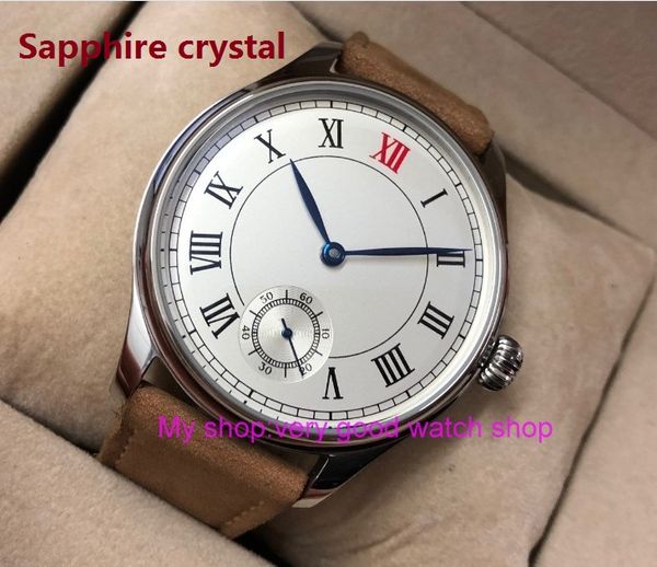 sapphire crystal 44mm asian 6498 17 jewels mechanical hand wind movement men's watch roman mechanical watches pa53-8, Slivery;brown
sapphire crystal 44mm asian 6498 17 jewels mechanical hand wind movement men's watch roman mechanical watches pa53-8, Slivery;brown