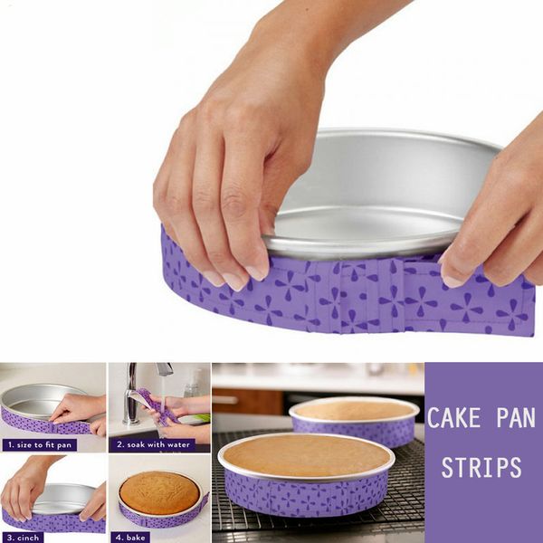 bake-even strip set cake pan dampen strips belt bake perfectly level cakes evenbake cake strips moist cakes baking tools kitchen mold
bake-even strip set cake pan dampen strips belt bake perfectly level cakes evenbake cake strips moist cakes baking tools kitchen mold