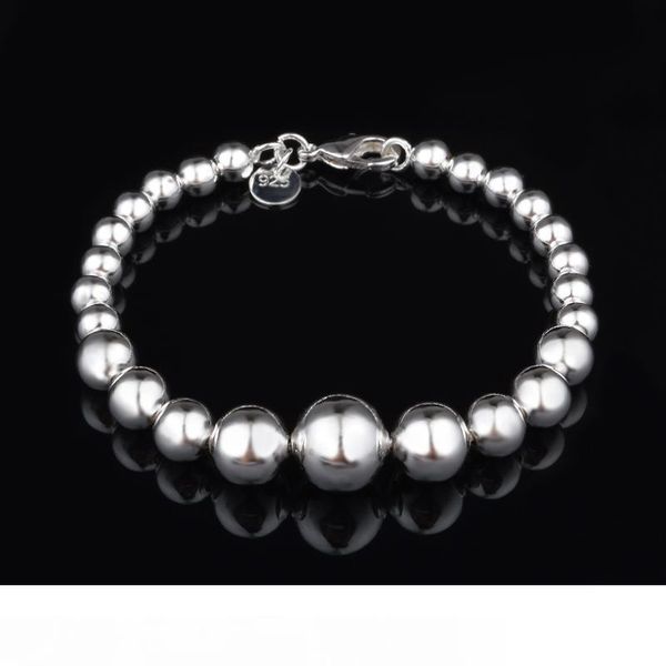 with tracking number sale 925 silver bracelet flash light colored bead bracelet silver jewelry 20pcs lot 1601, Black
with tracking number sale 925 silver bracelet flash light colored bead bracelet silver jewelry 20pcs lot 1601, Black