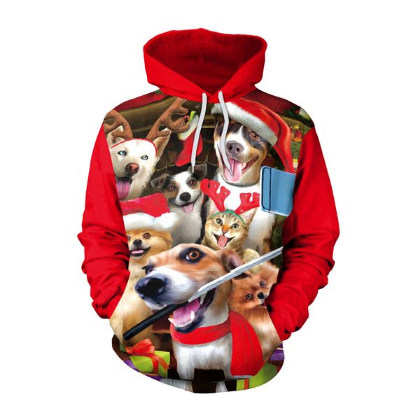 soshirl happy pets party hoodie funny lover sweatshirts cat dog print long sleeve hoodies winter christmas pullovers, Black
soshirl happy pets party hoodie funny lover sweatshirts cat dog print long sleeve hoodies winter christmas pullovers, Black