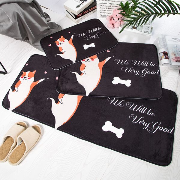 cartoon animals floor mats shiba inu dog cat printed bathroom kitchen carpet anti-slip entrance doormat children game play mat
cartoon animals floor mats shiba inu dog cat printed bathroom kitchen carpet anti-slip entrance doormat children game play mat