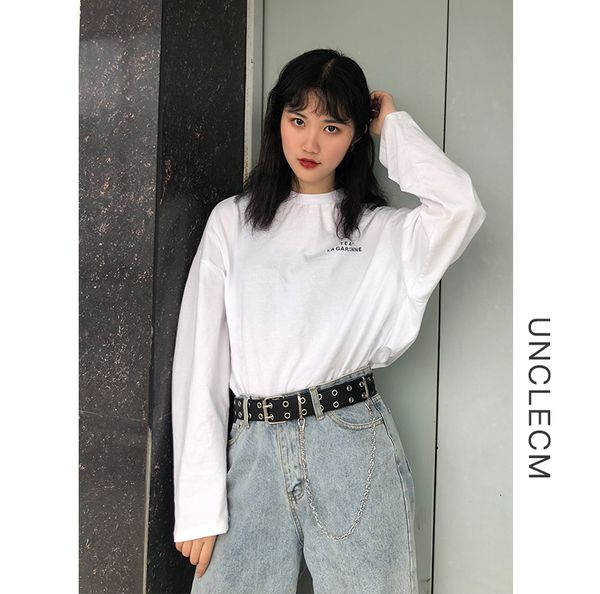 double-row hole fashion style leather strap design self-made ins super fire ring womens belt chain punk style mens bf, Black;brown
double-row hole fashion style leather strap design self-made ins super fire ring womens belt chain punk style mens bf, Black;brown