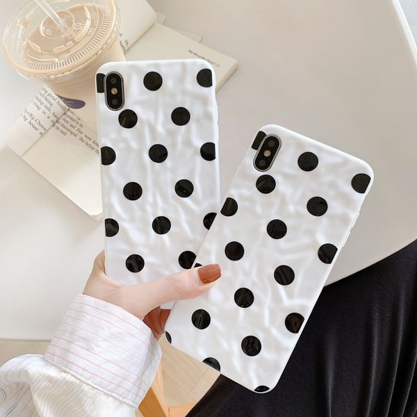 cute wave point soft phone case for iphone 11 11pro max xs max x xr 7 6 6s 8 plus wrinkle dot back cover
cute wave point soft phone case for iphone 11 11pro max xs max x xr 7 6 6s 8 plus wrinkle dot back cover