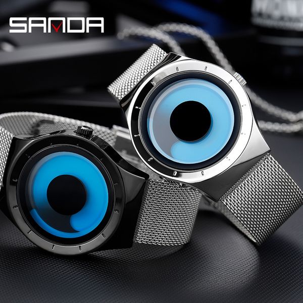 sanda new fashion men's waterproof watch trend personality creative fashion male quartz watch business men, Slivery;brown
sanda new fashion men's waterproof watch trend personality creative fashion male quartz watch business men, Slivery;brown