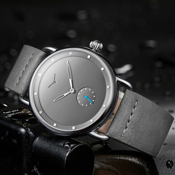 onola brand mens wristwatches leather waterproof simple men gray watches fashion man clocks 22, Slivery;brown
onola brand mens wristwatches leather waterproof simple men gray watches fashion man clocks 22, Slivery;brown