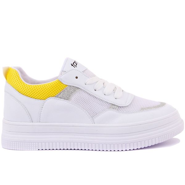 guja-white, yellow women 's casual shoes, Black
