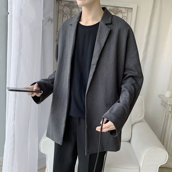 2019 hongkong autumn men blazer black oversized blazer masculino yuppie style men hombre, White;black
2019 hongkong autumn men blazer black oversized blazer masculino yuppie style men hombre, White;black