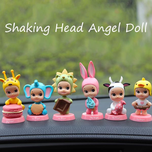car ornament pvc cute angel baby decoration doll kawaii automobile dashboard shaking head toys figure kids gift home furnishing
car ornament pvc cute angel baby decoration doll kawaii automobile dashboard shaking head toys figure kids gift home furnishing
