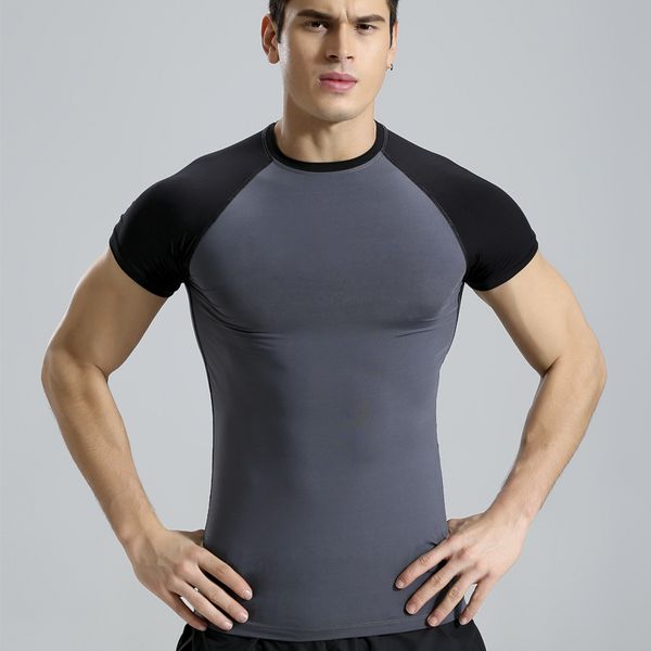 summer new t-shirt for man printing leisure fitness tights running t-shirts men sport breathable quick dry sport shirt men, Black;blue
summer new t-shirt for man printing leisure fitness tights running t-shirts men sport breathable quick dry sport shirt men, Black;blue