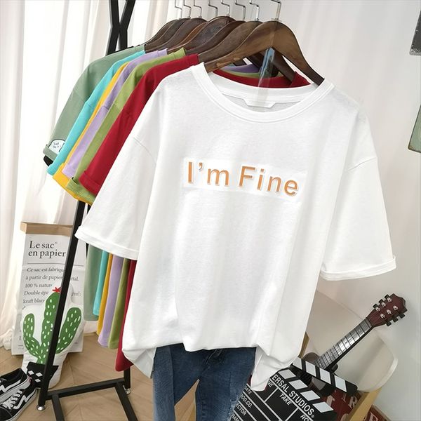 short-sleeved 2020 white loose half-sleeved clothes ins fashion short-sleeved women's 2020 white cotton women's loose t-shirt cott
short-sleeved 2020 white loose half-sleeved clothes ins fashion short-sleeved women's 2020 white cotton women's loose t-shirt cott
