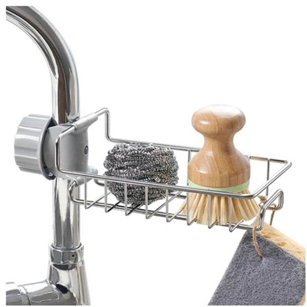 stainless steel sink hanging storage rack holder faucet clip bathroom kitchen dishcloth clip shelf drain dry towel organizer
stainless steel sink hanging storage rack holder faucet clip bathroom kitchen dishcloth clip shelf drain dry towel organizer