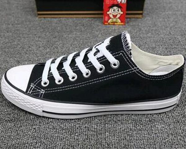 big size35-46 low-& high-women's men's canvas shoes 13 colors sports stars chuck laced up casual sneaker shoes, Black
big size35-46 low-& high-women's men's canvas shoes 13 colors sports stars chuck laced up casual sneaker shoes, Black