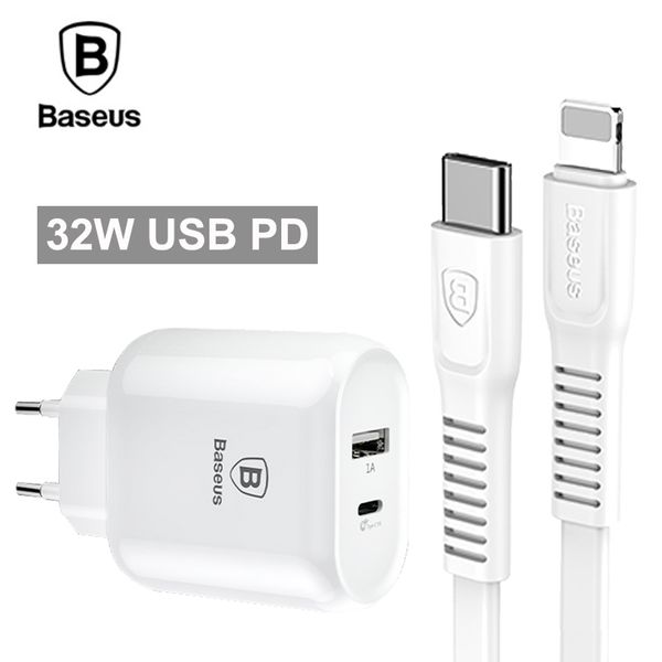 baseus type-c pd quick charge usb charger 32w eu plug adapter for iphone x 8 with pd cable fast charging for samsung s9 s8
baseus type-c pd quick charge usb charger 32w eu plug adapter for iphone x 8 with pd cable fast charging for samsung s9 s8