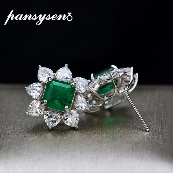 pansysen vintage 7mm natural emerald earrings for women solid 925 sterling silver fashion jewelry anniversary party earring gift, Golden;silver
pansysen vintage 7mm natural emerald earrings for women solid 925 sterling silver fashion jewelry anniversary party earring gift, Golden;silver