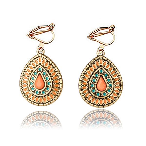 jiovintage clip on earrings for women ethnic resin multicolor drop oil large bohemia no pierced earrings statement jewelry, Silver
jiovintage clip on earrings for women ethnic resin multicolor drop oil large bohemia no pierced earrings statement jewelry, Silver