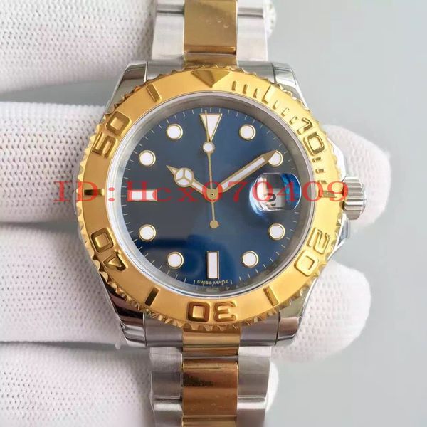 men's 2-tone 40mm 168623 blue dial & steel cal. 2836 3135 movement automatic luxury mens watch, Slivery;brown
men's 2-tone 40mm 168623 blue dial & steel cal. 2836 3135 movement automatic luxury mens watch, Slivery;brown