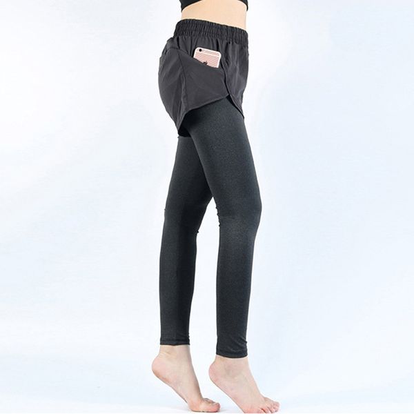 autumn autumn new fake two yoga pants running running fast drying tight fitness pants 2050 pair of sweatpants, Black;blue
autumn autumn new fake two yoga pants running running fast drying tight fitness pants 2050 pair of sweatpants, Black;blue
