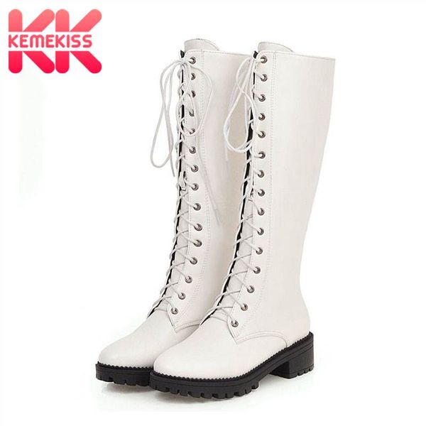 kemekiss knee high boots women casual cross strap knight shoes women low heels platform long boots riding footwear size 34-43, Black
kemekiss knee high boots women casual cross strap knight shoes women low heels platform long boots riding footwear size 34-43, Black