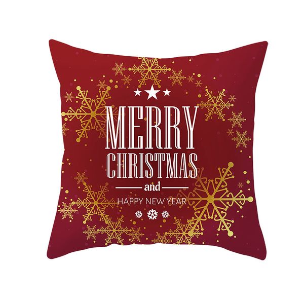 pillow case merry christmas cushion cover gift decorative throw pillow covers for home chair polyester throw pillowcases 45*45cm 
pillow case merry christmas cushion cover gift decorative throw pillow covers for home chair polyester throw pillowcases 45*45cm