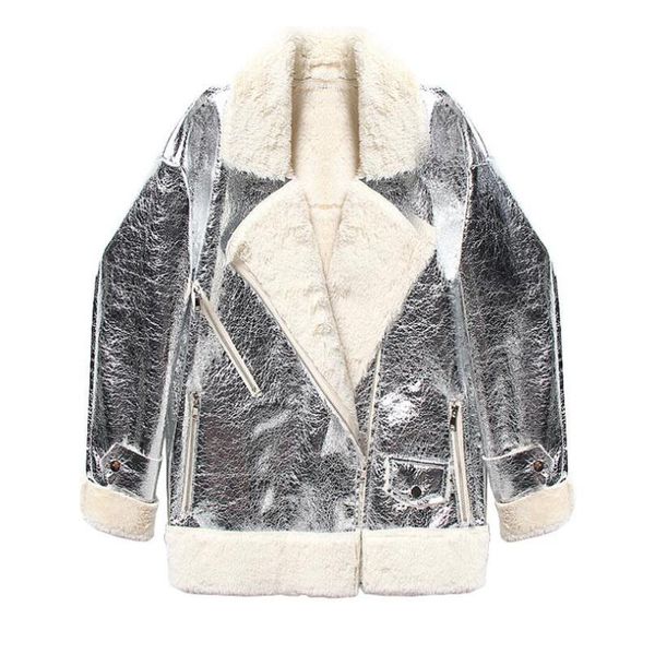 loose fit lambswools thick jacket new lapel long sleeve women coat fashion tide autumn winter 2020 fleece coat p1627, Black;brown
loose fit lambswools thick jacket new lapel long sleeve women coat fashion tide autumn winter 2020 fleece coat p1627, Black;brown