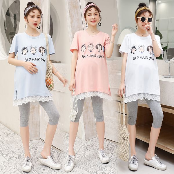 623 # одежда для беременных лето мультфильм с коротким рукавом легкий matching сыпучие стильный топы для беременных женщин, White
623 # одежда для беременных лето мультфильм с коротким рукавом легкий matching сыпучие стильный топы для беременных женщин, White
