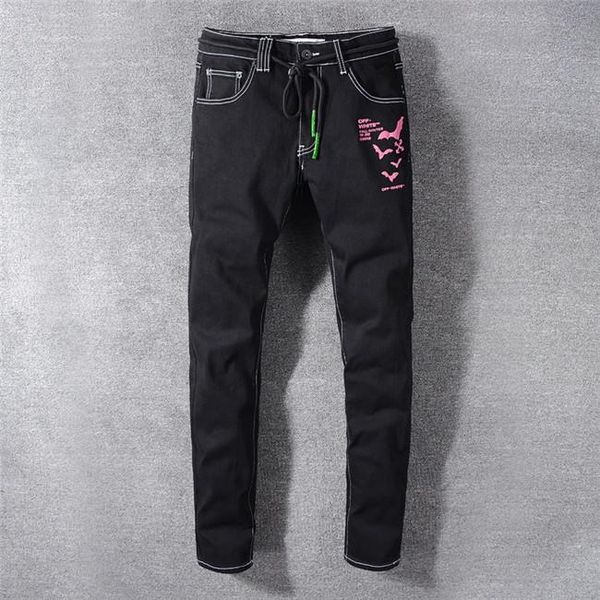 mens jeans designer jeans fashion jeans for men with broken holes designer zippers skateboard pencil biker mens designer pants, Blue
mens jeans designer jeans fashion jeans for men with broken holes designer zippers skateboard pencil biker mens designer pants, Blue