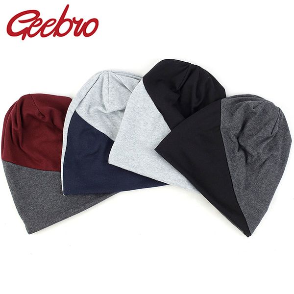 geebro women casual splice double color hats cotton beanies for female man female skullies bonnets fashion turban wraps caps
geebro women casual splice double color hats cotton beanies for female man female skullies bonnets fashion turban wraps caps