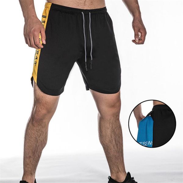 2019 new summer running shorts men sweatpants male fitness bodybuilding gyms shorts workout quick drying sporting men, White;black 
2019 new summer running shorts men sweatpants male fitness bodybuilding gyms shorts workout quick drying sporting men, White;black