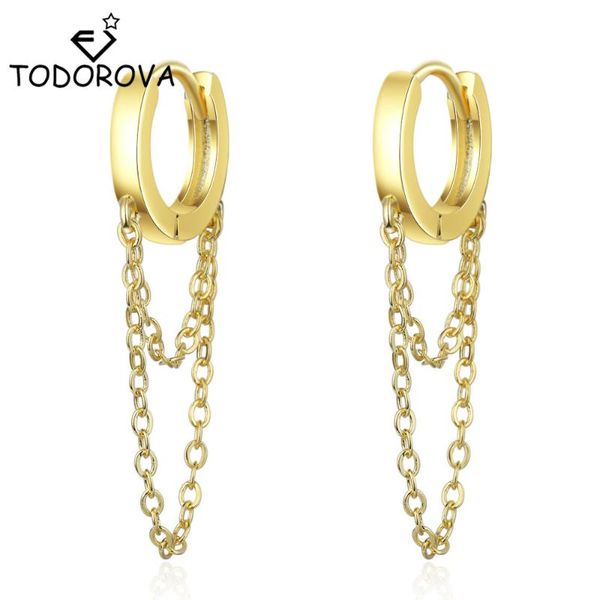 todorova small round circle hoop earring for women ear jewelry chain tassel earring female gold color hoops earing korean, Golden;silver
todorova small round circle hoop earring for women ear jewelry chain tassel earring female gold color hoops earing korean, Golden;silver