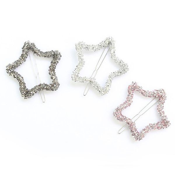 6 pcs hairpins alloy pentagram five-pointed star drill barrette bobby pin hairpin hair clip for women girls ladies, Golden;silver
6 pcs hairpins alloy pentagram five-pointed star drill barrette bobby pin hairpin hair clip for women girls ladies, Golden;silver