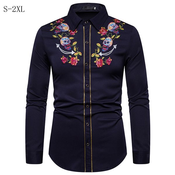 autumn men's leisure fashion embroidery printing lapel long sleeve shirt blouse winter style fashion work clothes leisure, White;black
autumn men's leisure fashion embroidery printing lapel long sleeve shirt blouse winter style fashion work clothes leisure, White;black