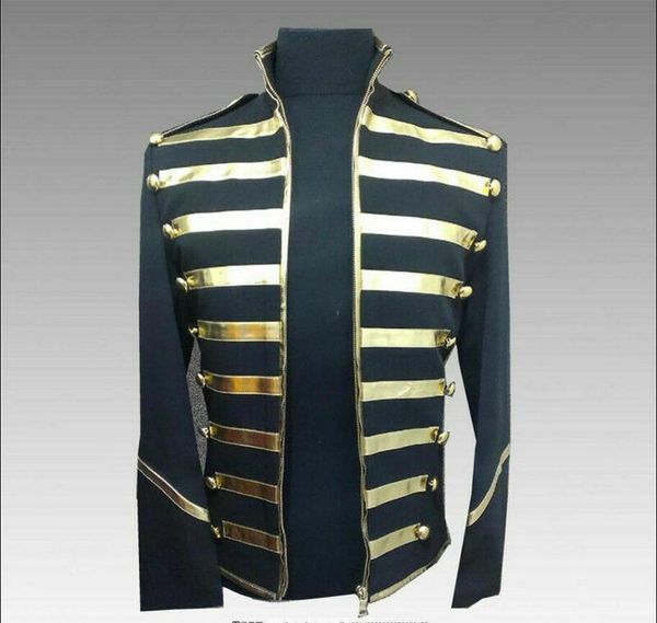michael jackson cosplay costume bar men's coat rock'n'roll show jacket mj, Black;red
michael jackson cosplay costume bar men's coat rock'n'roll show jacket mj, Black;red