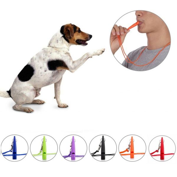 dog whistle to sbarking - ultrasonic patrol sound with rope pet dog accessories pet dog training whistles 6 colors 2019
dog whistle to sbarking - ultrasonic patrol sound with rope pet dog accessories pet dog training whistles 6 colors 2019